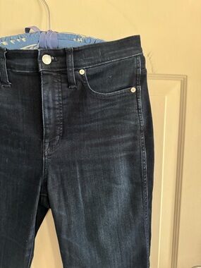 Madewell Stovepipe Jean in Macintosh Wash (Tencel denim stretch fit)